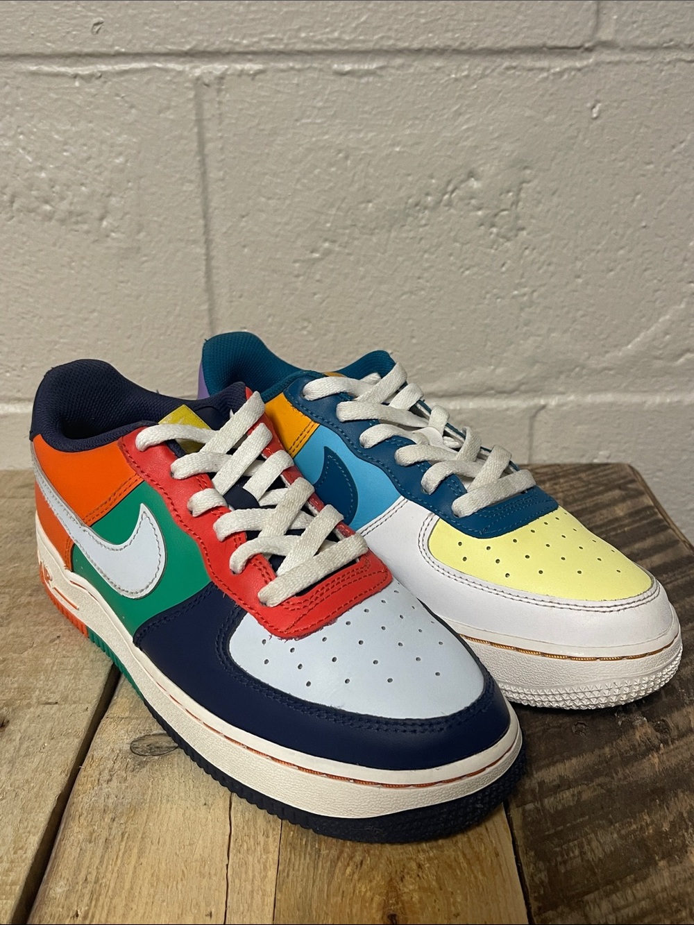Nike Air Force 1 Low Gs Lv8 'What The' Multi-Color Fq8368-902